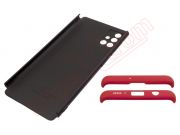 Funda GKK 360 negra y roja para Samsung Galaxy A51, SM-A515F/DS, Samsung Galaxy A51 5G, SM-A516N